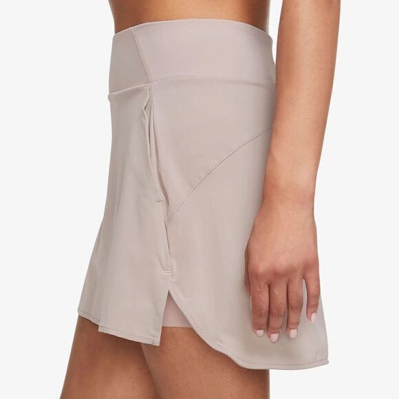 Nike DV9455-272 Women's Sz 2XL Taupe Dri-FIT Bliss Mid-Rise Training Skort - Picture 12 of 12